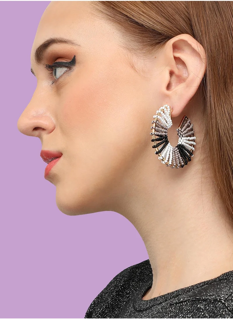 SOHI Ethnic Drop Earrings