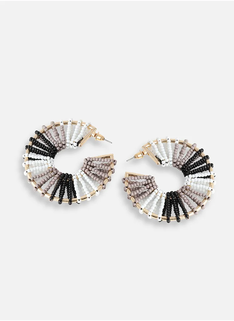 SOHI Ethnic Drop Earrings