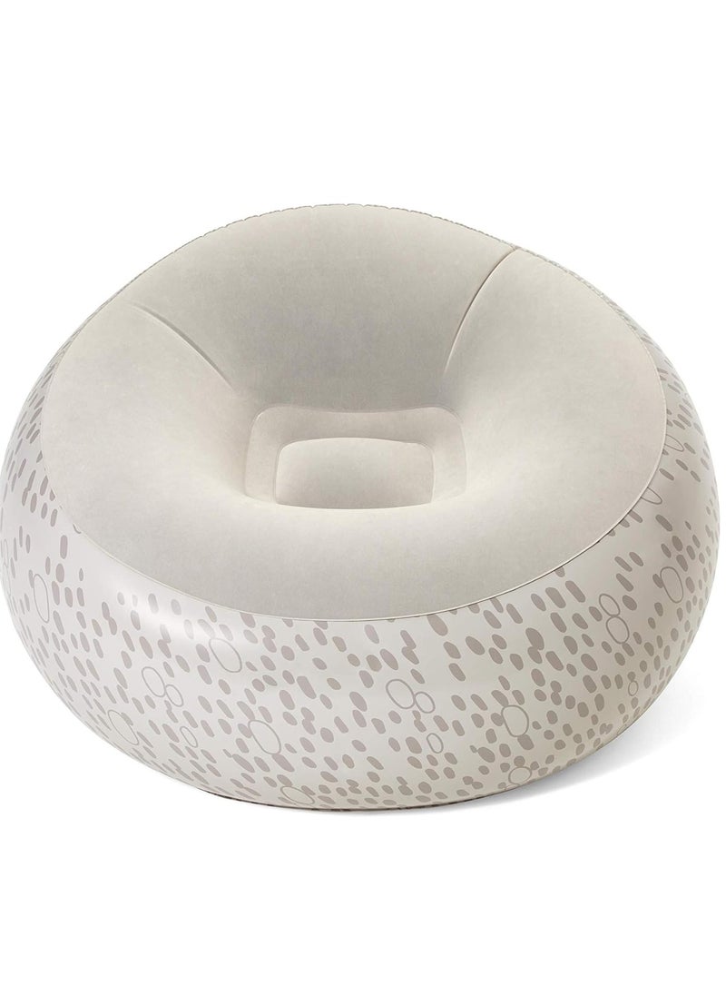 Bestway Inflatable Air Chair, Stand Up Pillow, for Indoor and Outdoor Use, Suitable for Children and Adults 112X112X66 CM (75052) (RED)  - Image 4