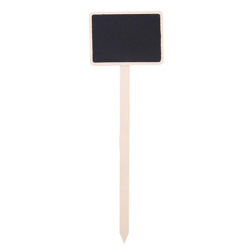 10Pcs Plant Sign Tag Plants Flower Price Tag Mini Message Blackboard Garden Decoration - Image 2