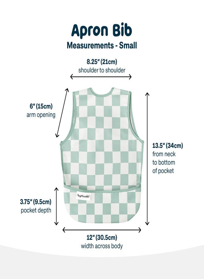 Tiny Twinkle - Waterproof Repeltex Bib Apron with Long Sleeves, Resealable, Also for Travel, +6 Months - 2-4 Years - Image 4