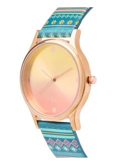 تشامباك ساعة Chumbak Analog Ombre Aztec المطبوعة  - Image 3