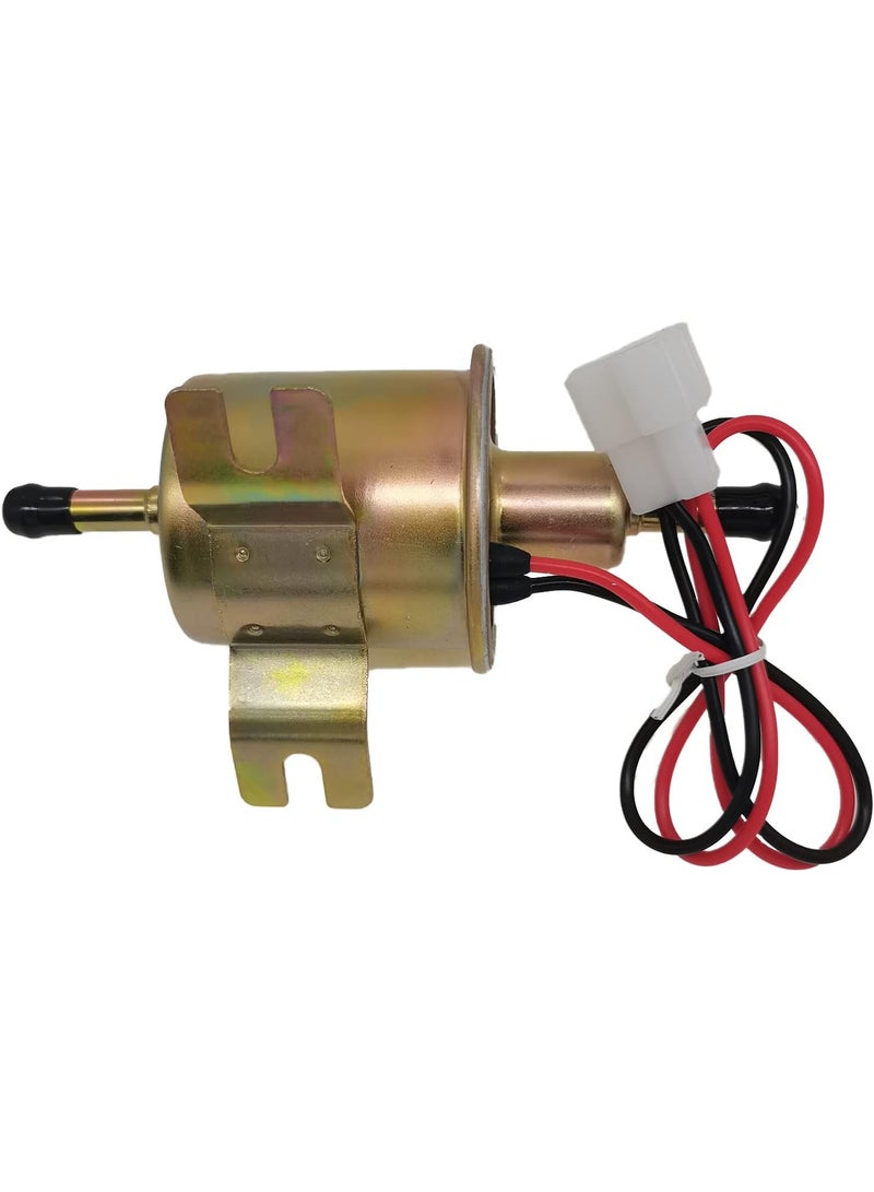 HEP-02A 12V Electric Fuel Pump Metal Solid Petrol 12 Volts Replacement For Motorcycle Carburetor ATV Trucks Boats For Gasoline or Diesel Engine HEP02A Low Pressure Gas Diesel Fuel Pump 2.5-4psi - Image 3