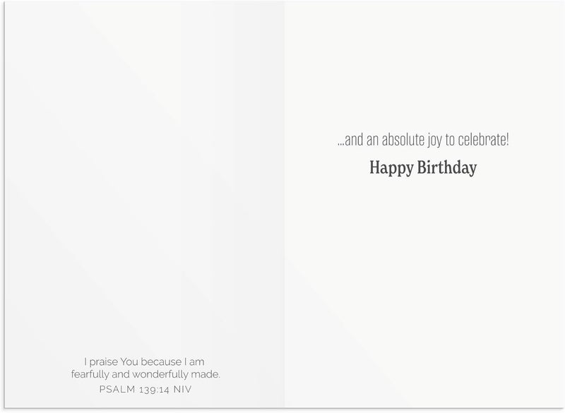 DaySpring  Birthday Balloons  4 Balloon Designs Assortment with Scripture  12 Happy Birthday Boxed Cards  Envelopes U0057 - Image 5