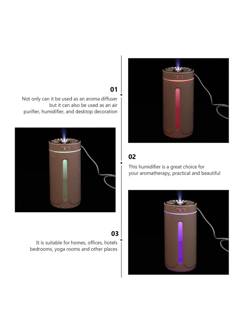 Aroma Car Humidifier For Car Air Freshener Car Humidifier High-Quality Modern Technology Humidifier 2W 300ml - Image 3
