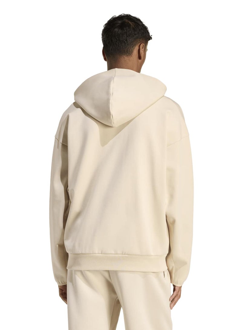 Adidas Future Icons Small Logo Full-Zip Hoodie - Image 2