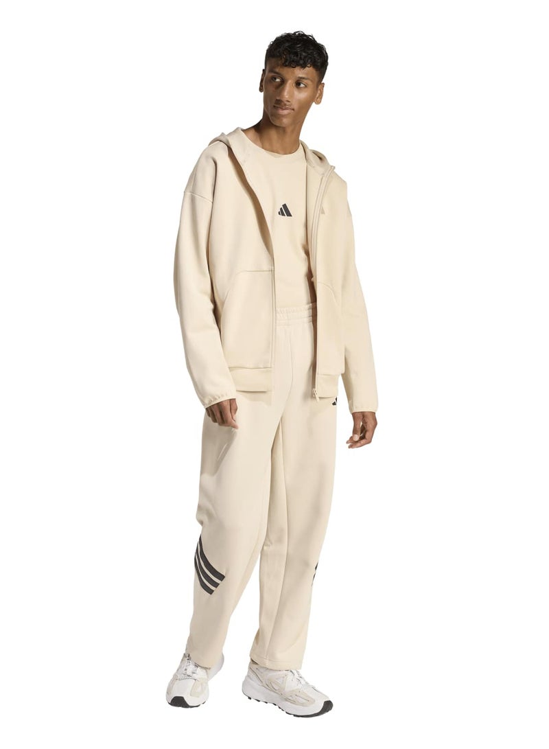 Adidas Future Icons Small Logo Full-Zip Hoodie - Image 3
