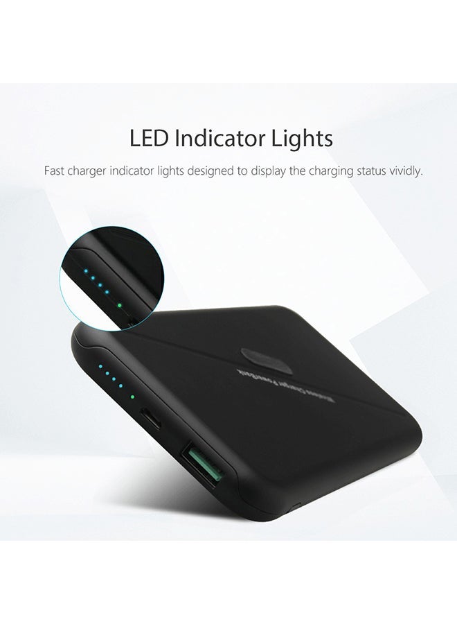 NIBEMINENT 2-In-1 Portable Changer Come Power Bank Black - Image 2