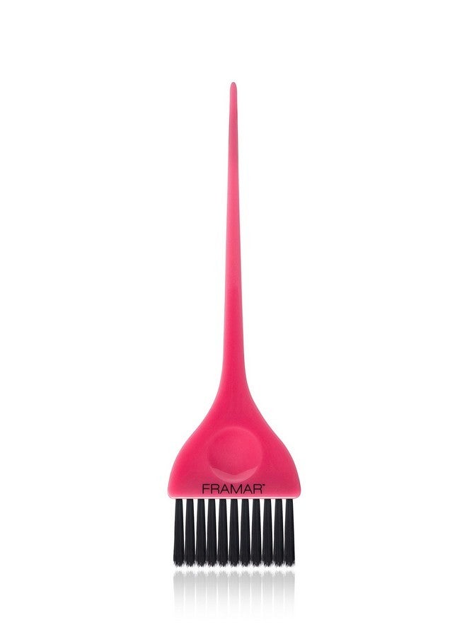 FRAMAR Pink Hair Color Brush - Hair Coloring Brush for Hair Dye, Hair Dye Brush to Apply Hair Color, Color Brushes for Hair Salon, Brush for Dyeing Hair, Colour Brush for Hair Coloring, Dye Tools - Image 1