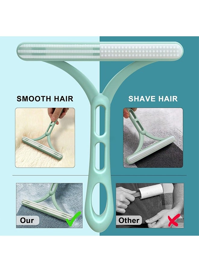 3Pcs Lint Removers, Manual Portable Fabric Shaver, Portable Dog Cat Hair Remover, Lint Cleaner Brush, Reusable Lint Shaver and Carpet Scraper for Clothes, Fuzz, Couch, Dust, Car Mat, Hairball - Image 3