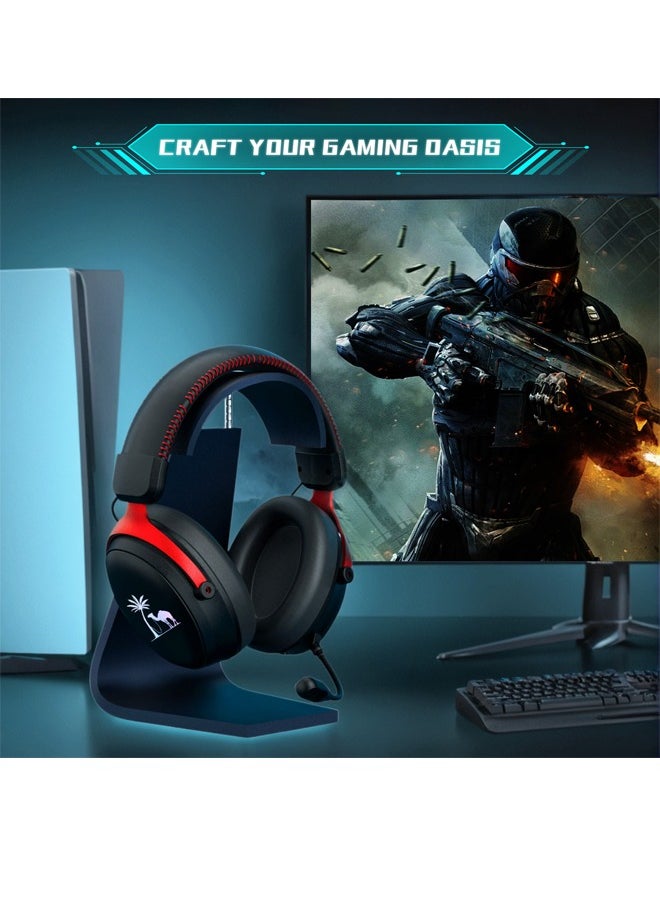 KAPEYDESI - 2.4GHz Wireless Gaming Headset for PC,Switch, Laptop, Mobile, Mac - Lossless Audio USB & Type-C Ultra Stable Gaming Headphones with Detachable Microphone, 50-Hr Battery Bluetooth 5.3 Wireless Gamer Headset - Image 1