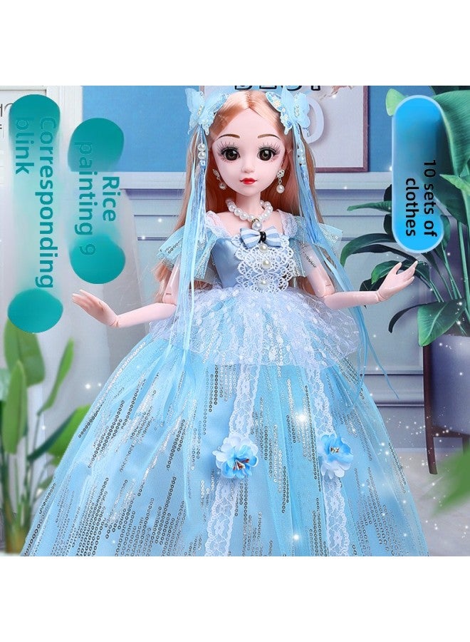 60 Centimeter Oversized Doll Set Little Girl Princess Play House Children's Birthday Gift Box Toys Wholesale-Color:Cady (blink) 60cm-Height:20 Joint-Music Edition-Gift Pack 1-opp Bag - Image 5