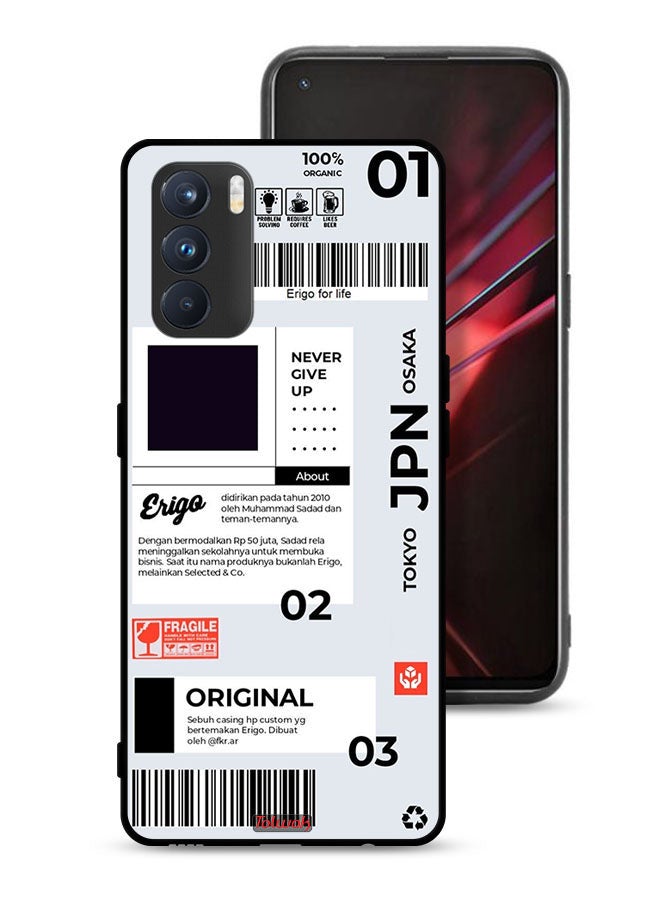 Tolwak Oppo K9 Pro Protective Case Cover Japan Sticker - Image 1