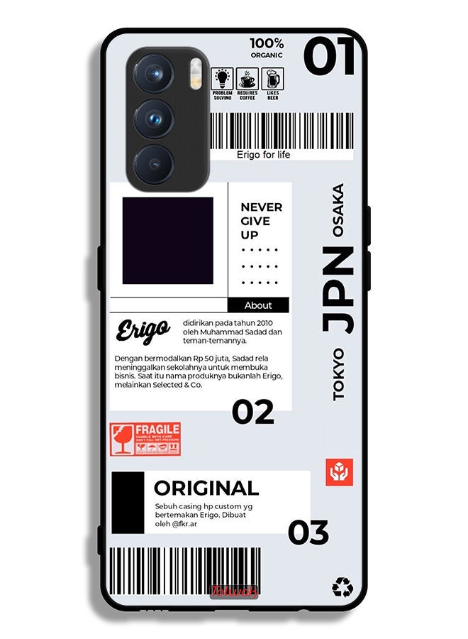 Tolwak Oppo K9 Pro Protective Case Cover Japan Sticker - Image 2