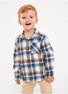 Long Sleeve Plaid Patterned Baby Boy Shirt - pzsku/Z04616F6D16E9DB8BB448Z/45/_/1725959831/71ea6c7e-f617-4648-b013-2d4dfe417d59