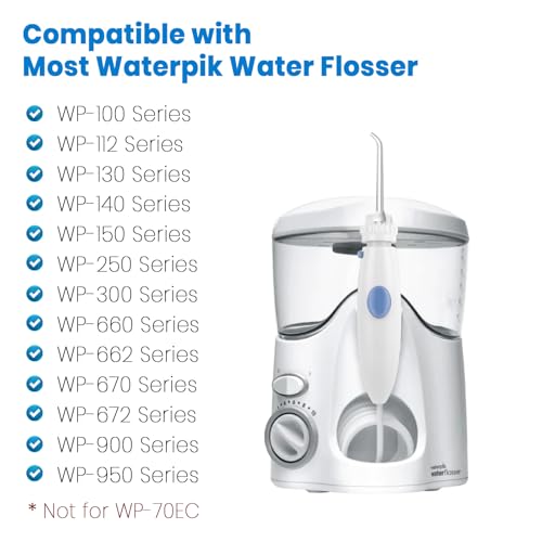 FreFeel Replacement Hose & Handle Parts for Waterpik Water Flosser WP-100W WP-112W WP-130W WP-140W WP-150W WP-900 Series - Image 2
