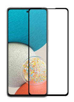 Generic 5D Full Glass Screen Protector For Samsung Galaxy A53 5G Black Frame 