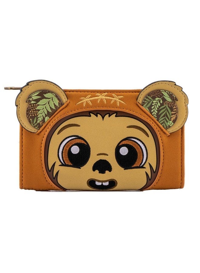 Loungefly Star Wars Wicket Ewok Cosplay Faux Leather Wallet - Image 1