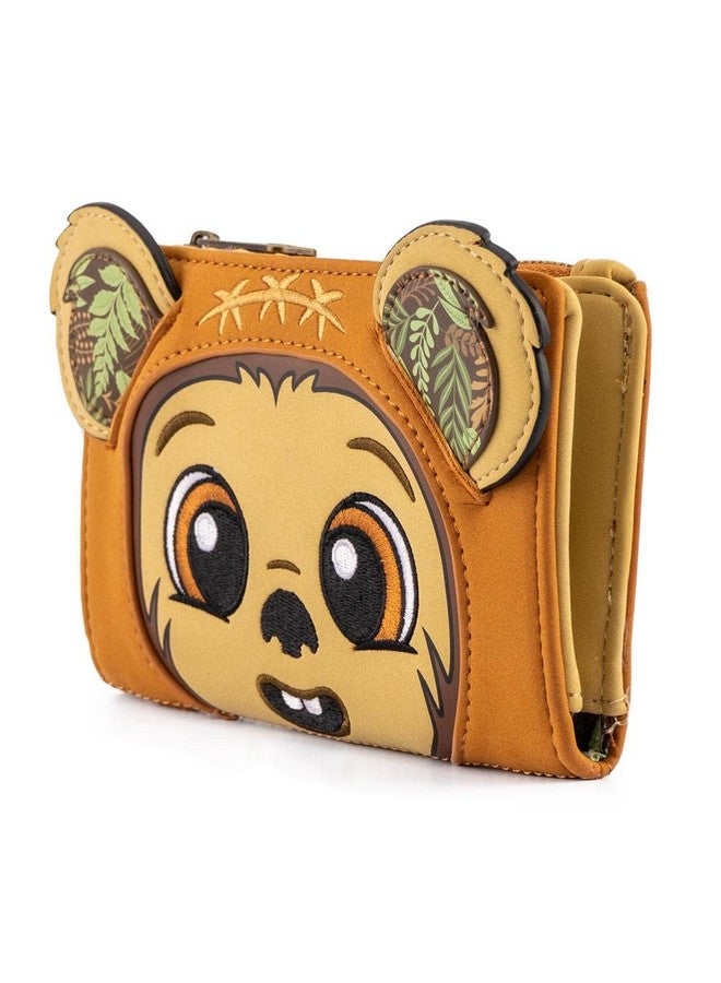 Loungefly Star Wars Wicket Ewok Cosplay Faux Leather Wallet - Image 2