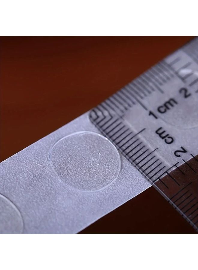 White Double Sided Adhesive Dots Roll 100pcs For Candle Wicks Balloons DIY Crafts - Image 3