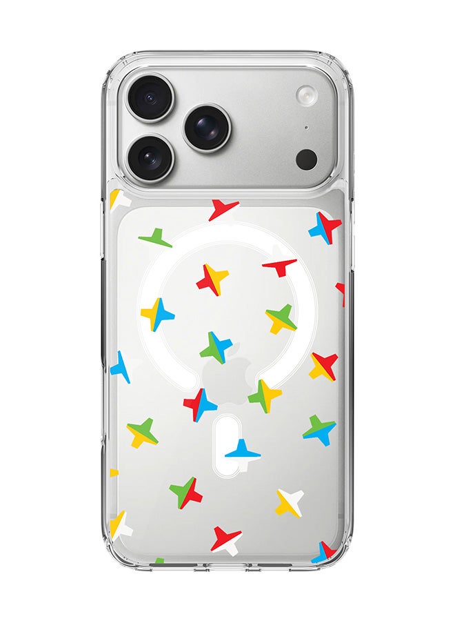 Stylizedd Classic Clear MagSafe Case for iPhone 17 Pro Max , Hybrid Soft Case Flexible Edges Anti Drop TPU PC Gel Thin Transparent Cover [ Designed for iPhone 17 Pro Max ] - Twofaced Ex's