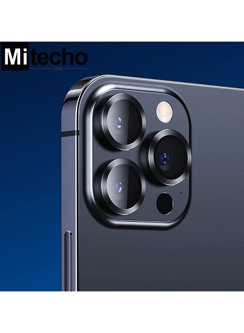 Mi Techo Clear Magnet Case TPU and Tempered Glass Screen Protector and Camera Lens Combo For iPhone 15 Pro Max - Image 5