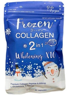 Frozen Collagen Frozen Collagen 2 in 1 Premium Peptide & Glutathione (60 Capsules) 