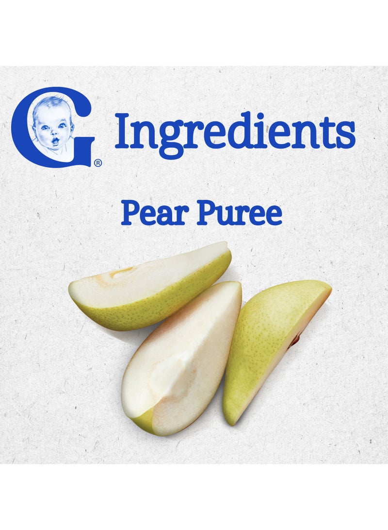 Gerber Baby Food Pear Puree Jar 6 Months - Image 4