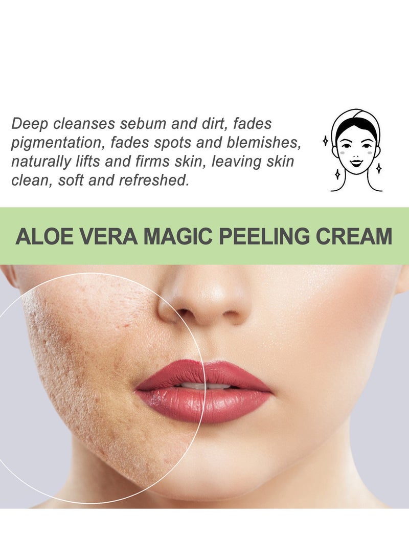 إيلهو كريم إصلاح البشرة بالصبار من إيلهو، مناسب لترطيب البشرة وترطيبها وتنظيفها اللطيف للوجه - 100 جرام - Image 3