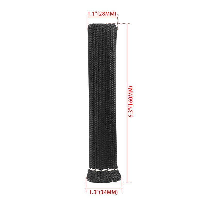 RASTP Exhaust Pipe Spark Plug Protection Heat Insulation Sleeve - Basalt Fiber, 8-Piece Set - Image 2