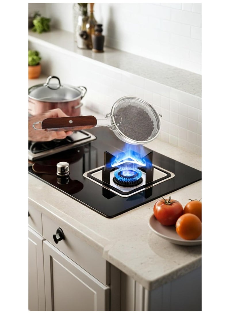 NANAO Portable Coffee Bean Roaster Mesh Pan, Stainless Steel Baking Tool for Fresh Home Roasting, for Travel, Easy Clean, Even Heat Distribution - Image 2