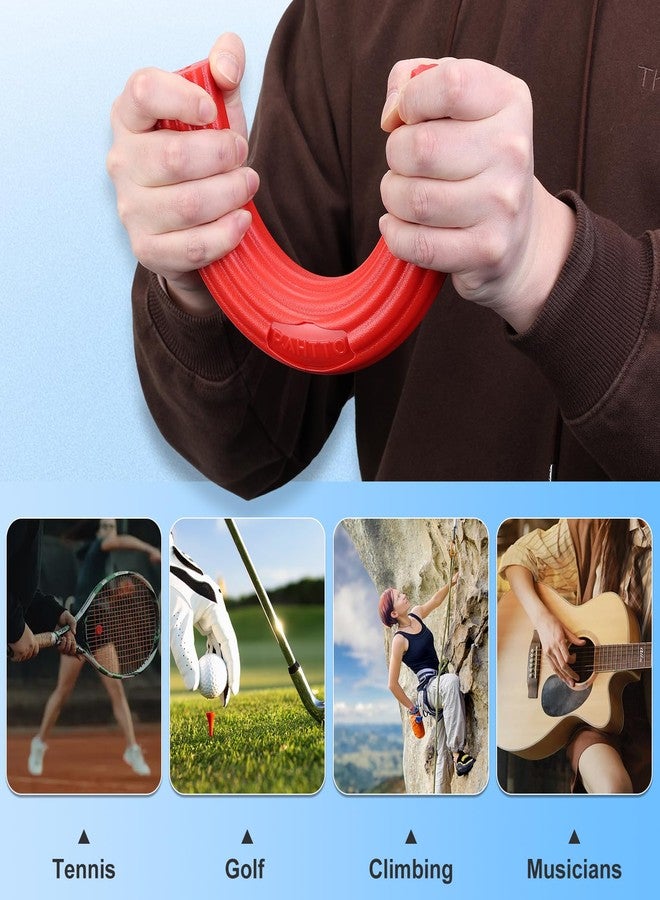 PAHTTO Flexible Resistance Bar for Physical Therapy, Resistance Exercise Twisting Bar for Tennis Elbow, Tendonitis Pain Relief & Grip Strength Trainer, Non-Slip 3 Resistance Levels - Image 5