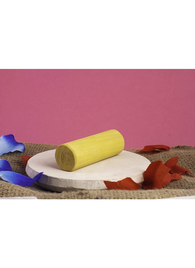ROLIMOLI ROLIMOLI red Stone for Rubbing Sandal Wood and Herbal MedicineChandan Chakla 7inch  - Image 4
