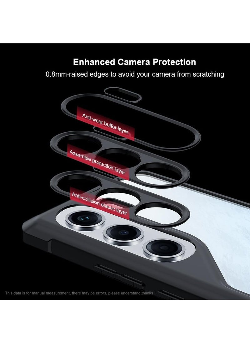 جنرال - "غطاء متوافق مع Tecno Camon 40 Pro 5G - [مقاوم للسقوط] [مقاوم للعرق] [مقاوم للبصمات] غطاء واقي شفاف من TPU+PC مضاد للصدمات" - Image 1