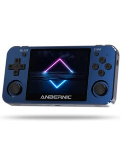 RG351MP Handheld Game Console 3.5 Inch OCA Fully Fitted Screen Open source Linux system wit 2400 Classic Games, Support Wifi Battle and TF card Expansion Built-in 3500mAh Battery