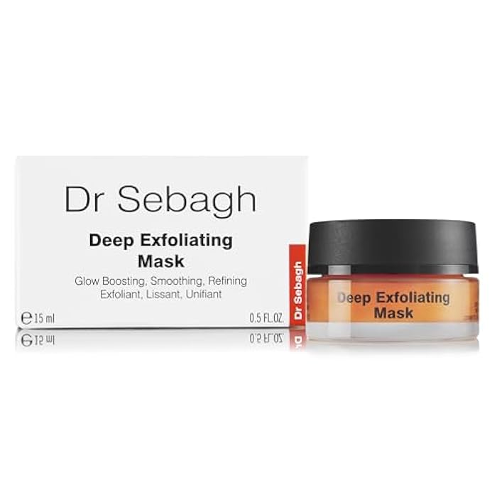 Dr. Sebagh Dr Sebagh - Exfoliating Face Mask [TRAVEL SIZE] - Face Exfoliator for Smooth & Radiant Skin - Exfoliante Facial Clears & Evens Skin Tone - Skin Exfoliator for Skin Cell Boost (0.5 fl.oz.) - Image 2