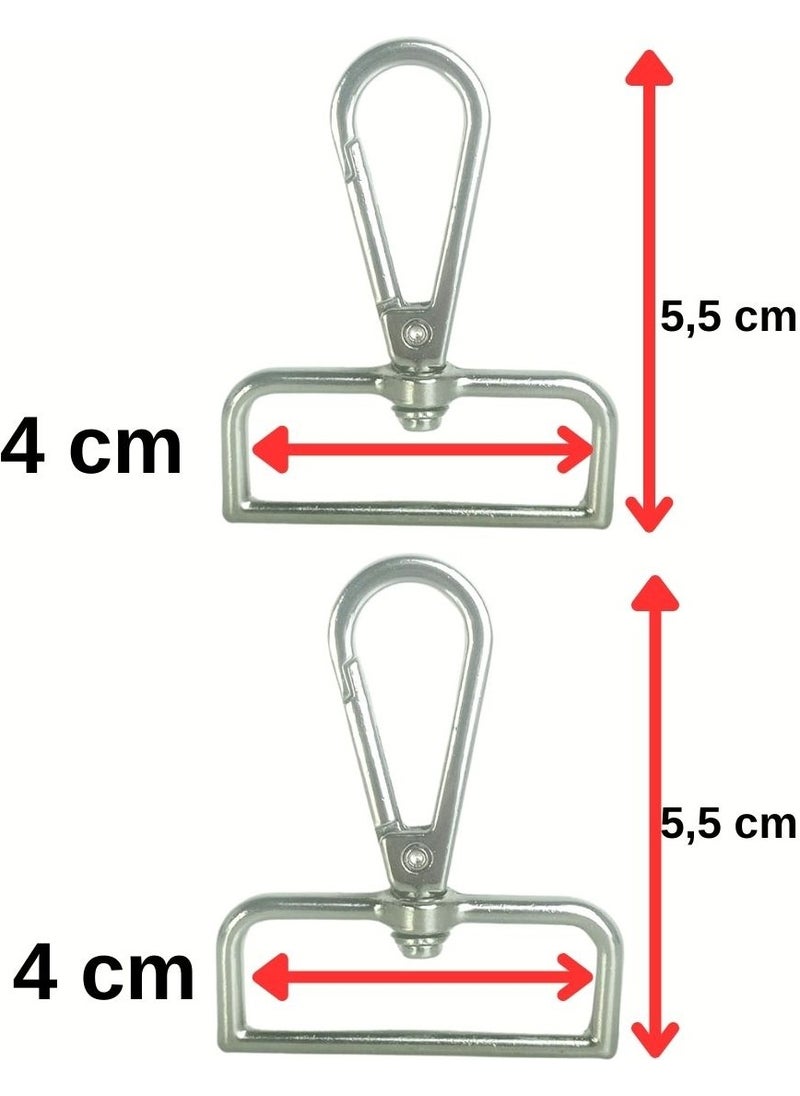 Başkent Çanta Bag Hook Large Metal 4 cm 2 Pieces 8683255013272  - Image 2