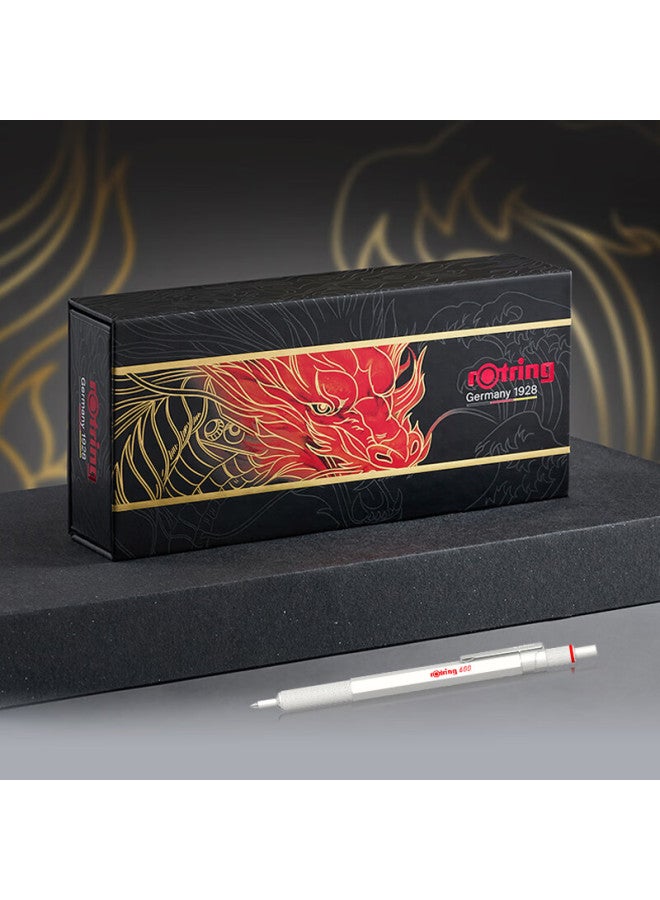 Rotring (Rotring) Ballpoint Pen Signature Pen Dragon Soaring Lucky Gift Box 600 Series Red High-End Business Gift Box For Gifting - Image 2