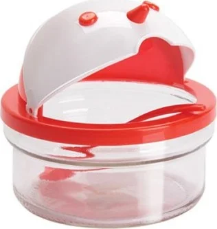 ANKA Phoenix Duck Shaped Decorative Glass Sugar Bowl (415 Ml)