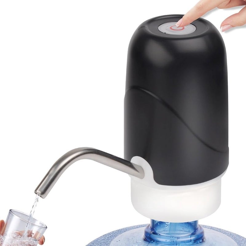 QLECT Automatic Water Dispenser for 20 Litre Bottle – USB Dc Water Pump with 1200 mAh Rechargeable Battery | Water Pressure Pump for Home Office Travel | Water Dispenser Pump for Hot and Cold Water - Image 1