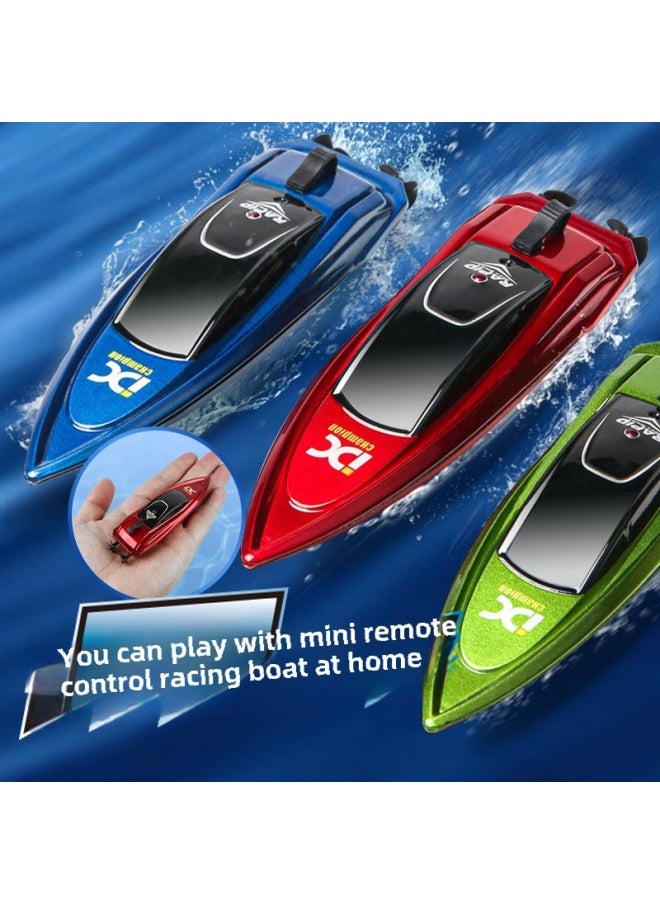 Generic - Water High-speed Speedboat Boy Electric Model Small Toy Can Be Launched Into The Water Black Technology Children's Gift Mini Remote Control Boat-Color:Remote Control Speedboat  Strong Power And Adjustable Speed - Image 1