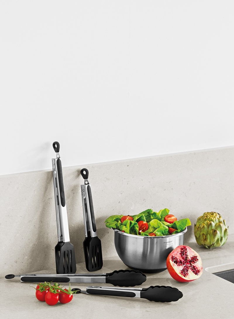 بيرجوف بيرجهوف- ملقط تقديم نايلون 27 سم - لا يخدش أواني الطبخ- غير لاصق - ستانلس ستيل ونايلون - مزود بقفل لسهولة التخزين- منتج بلجيكي - Image 2