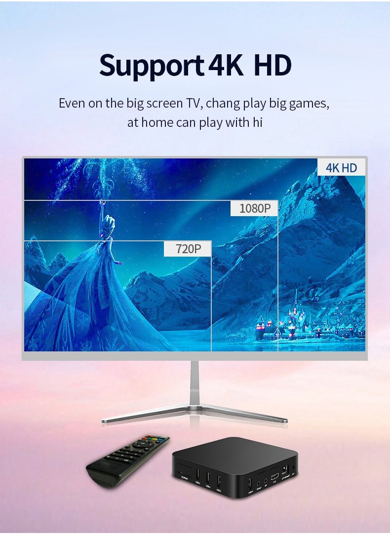 Generic Android 12 Smart TV Box RK3228A Quad Core 2.4G&5G Dual WiF Home Video Player 4K HD TV Media Player RAM 1GB ROM 8GB  - Image 2