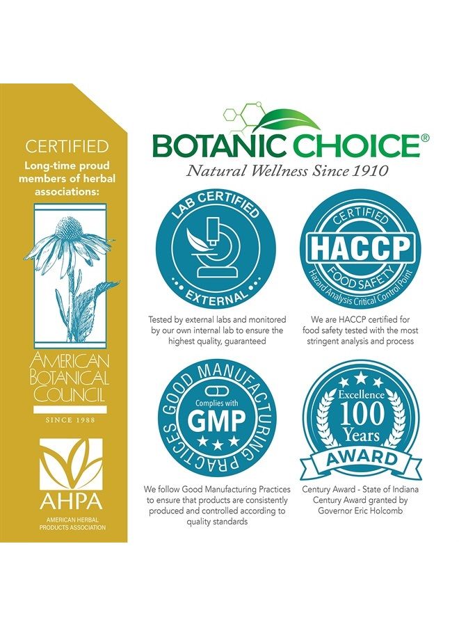 Botanic Choice Hair, Skin & Nails – Biotin Supplement with Collagen, Vitamin C, & Iron – Super Antioxidant Blend with Argan Oil & Hyaluronic Acid Vitamins for Women and Men – (60 Liquid Capsules) - Image 4