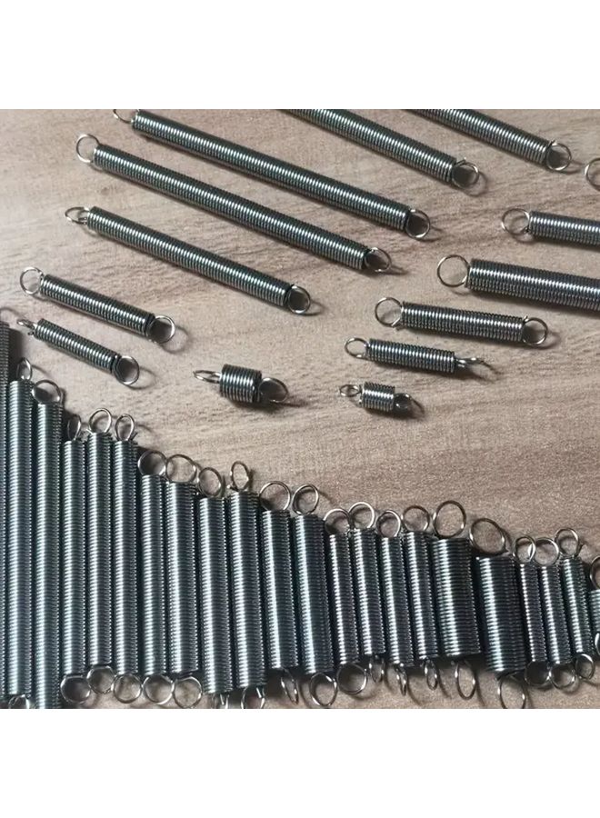 30 جرام من الزنبركات الصغيرة المختلطة عالية الدقة ذات الشد الخفيف، بأحجام مختلفة، زنبرك سحب بقوة ثابتة، ملحقات إصلاح DIY للسحب والجذب الحلزوني، أداة تشغيل سلسة لفنيي الإصلاح وهواة الأعمال اليدوية. - Image 4
