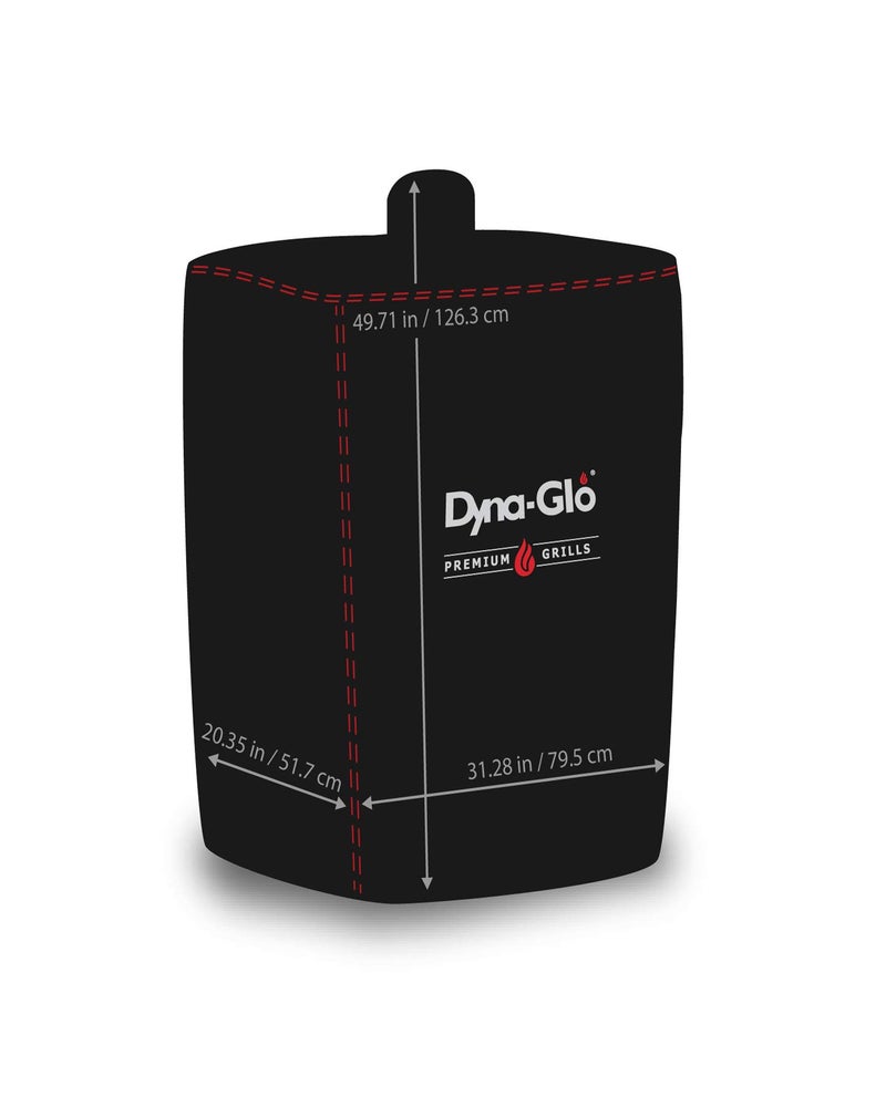 Dyna-Glo GHP Group Dyna-Glo DG1235GSC Premium Wide Body Vertical Smoker Cover - Image 2
