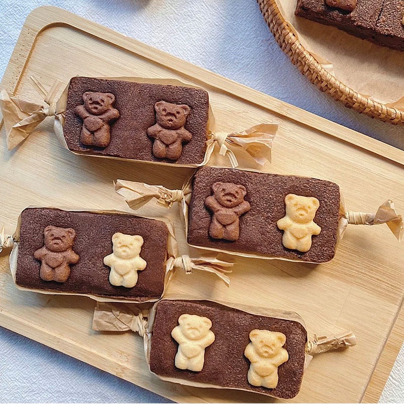 TOSPARTY 10PCS Rectangle Cookie Cutter Square Cookie Mold Stainless Steel Rectangle Biscuit Molds Square Pastry Molds Fondant Cake Cookie Cutter Set 1 Inch Depth - Image 5