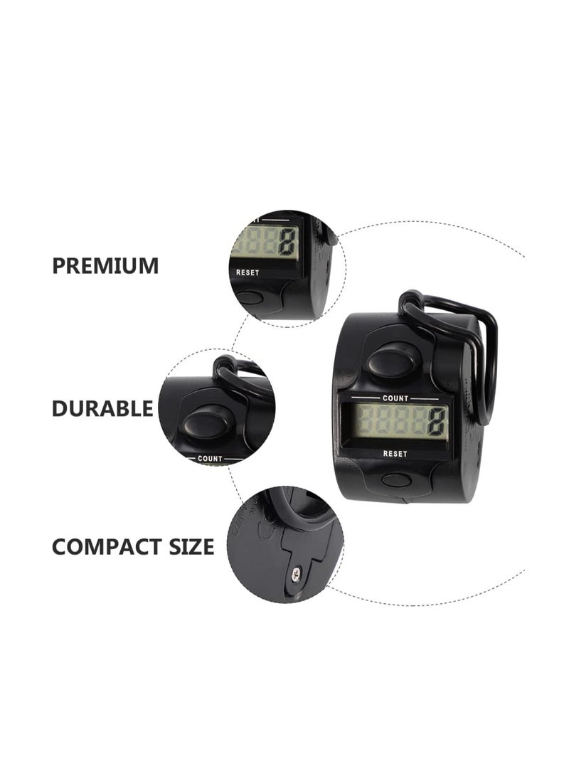 Portable 5-Digit Digital Tally Counter with LCD Display for Sports, Knitting, and Coaching, Mini Electronic Counter for Accurate Point Tracking  - Image 2