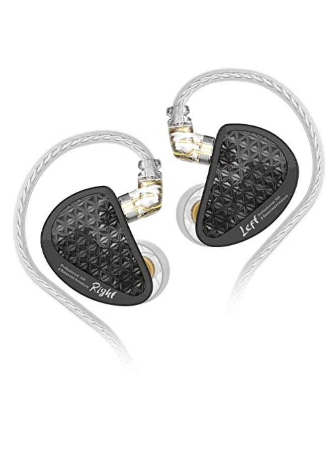 كي زد KZ AS16 Pro 16BA Balanced Armature Drivers HiFi Bass Wired Earbuds - Image 1