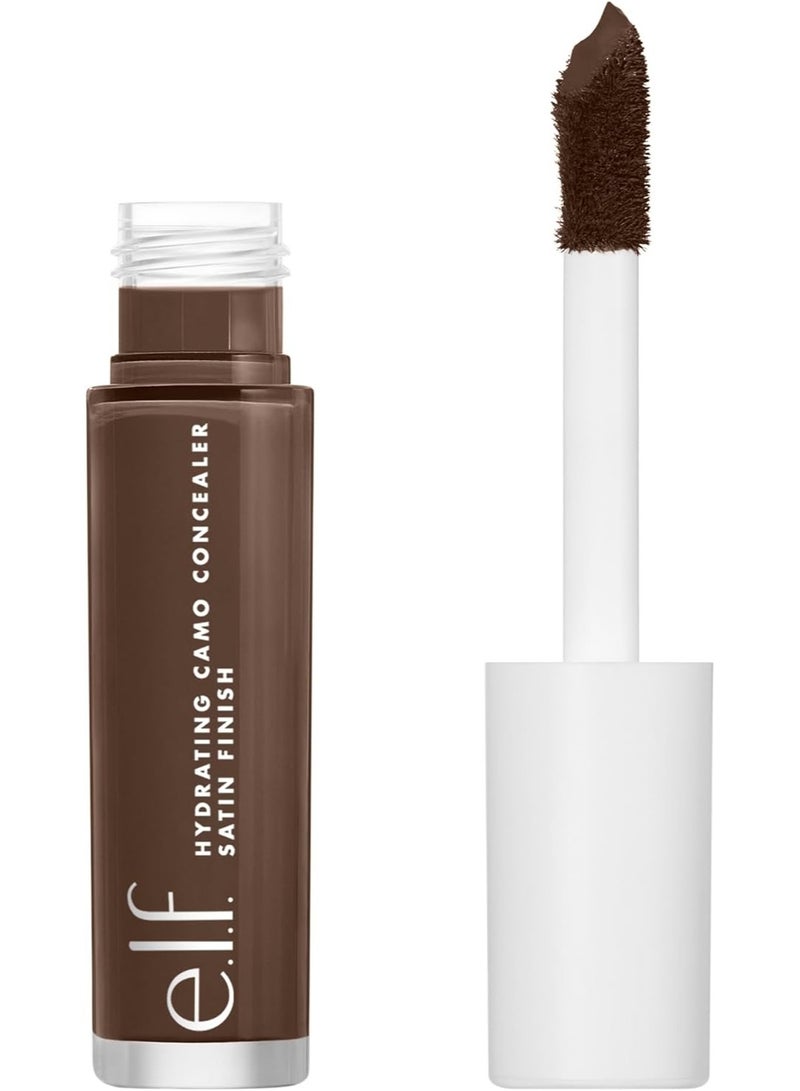 elf Hydrating Camo Concealer, Lightweight, Full Coverage, Long Lasting, Conceals, Corrects, Satin Finish (Rich Walnut) - Image 1